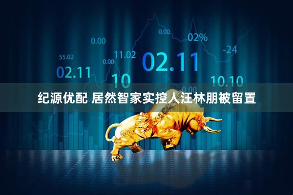 纪源优配 居然智家实控人汪林朋被留置